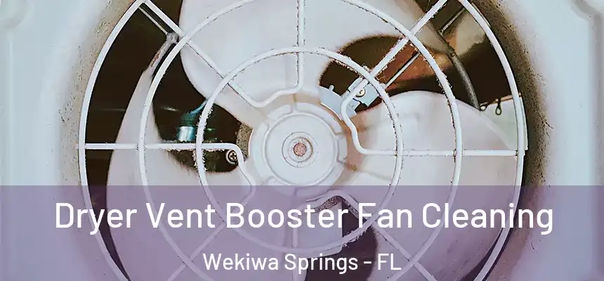  Dryer Vent Booster Fan Cleaning Wekiwa Springs - FL