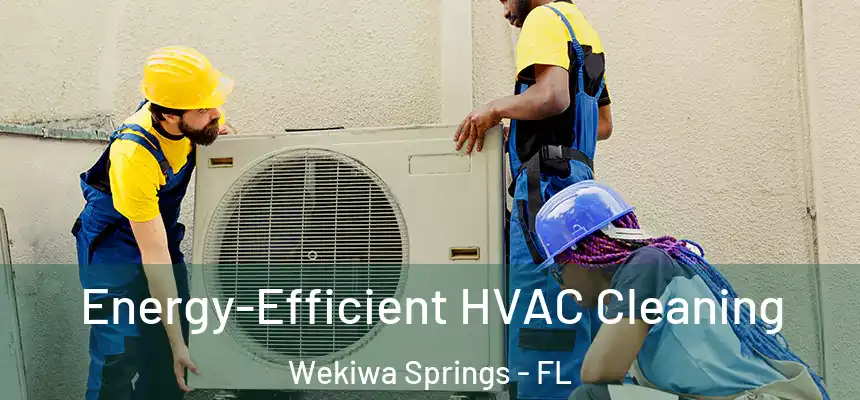  Energy-Efficient HVAC Cleaning Wekiwa Springs - FL
