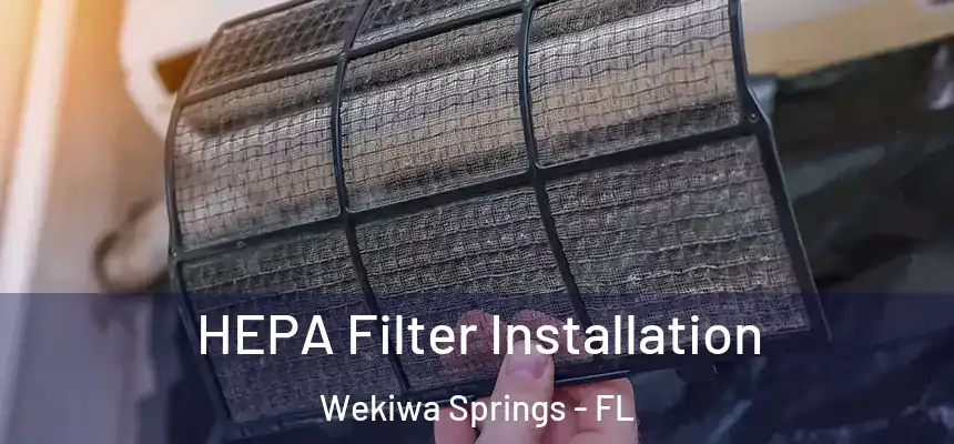  HEPA Filter Installation Wekiwa Springs - FL
