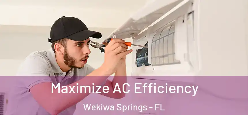  Maximize AC Efficiency Wekiwa Springs - FL