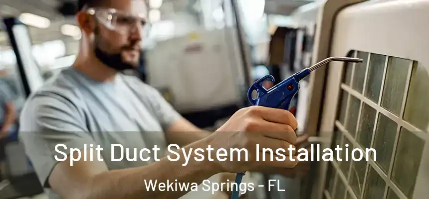  Split Duct System Installation Wekiwa Springs - FL