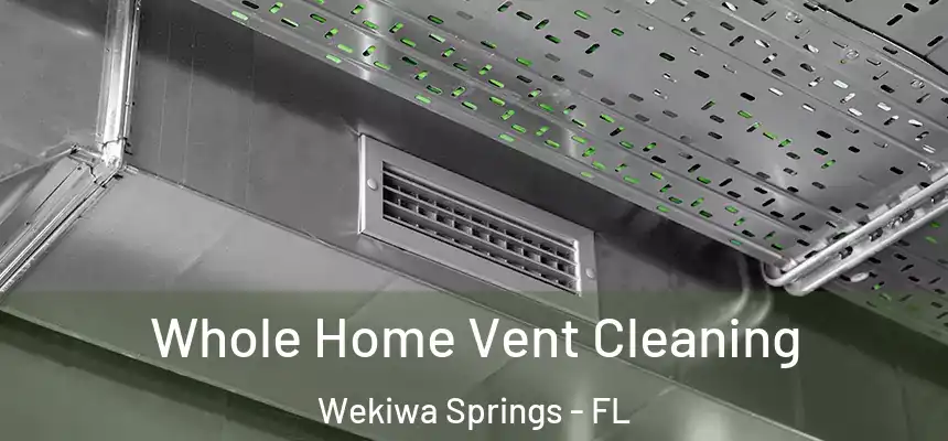  Whole Home Vent Cleaning Wekiwa Springs - FL